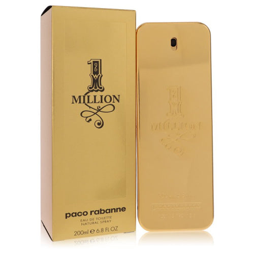 1 Million by Paco RabanneEau De Toilette Spray 6.7 oz 6.7 oz / 200 ml / Alcohol, Amber, Woody, Aldehyde, Oils Men