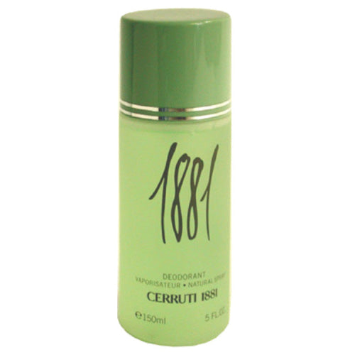 1881 by Nino CerrutiDeodorant Spray 5 oz 5 oz / 150 ml / Alcohol, Amber, Woody, Aldehyde, Oils Men