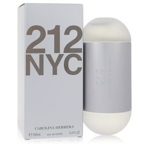 212 by Carolina HerreraEau De Toilette Spray (New Packaging) 3.4 oz 3.4 oz / 100 ml / Alcohol, Amber, Woody, Aldehyde, Oils Women