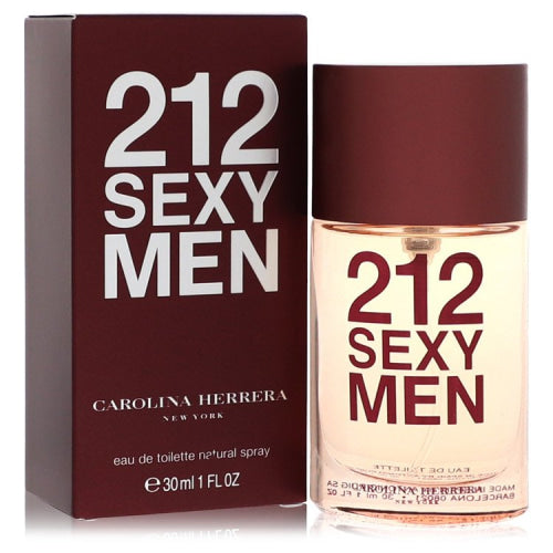 212 Sexy by Carolina HerreraEau De Toilette Spray 1 oz 1 oz / 30 ml / Alcohol, Amber, Woody, Aldehyde, Oils Men