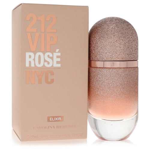 212 Vip Rose Elixir by Carolina HerreraEau De Parfum Spray 1.7 oz 1.7 oz / 50 ml / Alcohol, Amber, Woody, Aldehyde, Oils Women