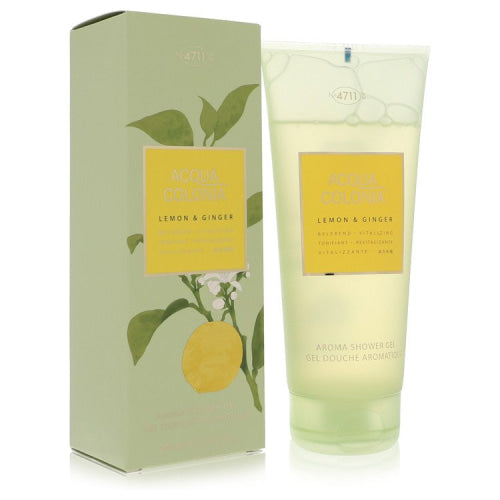 4711 ACQUA COLONIA Lemon & Ginger by 4711Shower Gel 6.8 oz 6.8 oz / 200 ml / Alcohol, Amber, Woody, Aldehyde, Oils Women