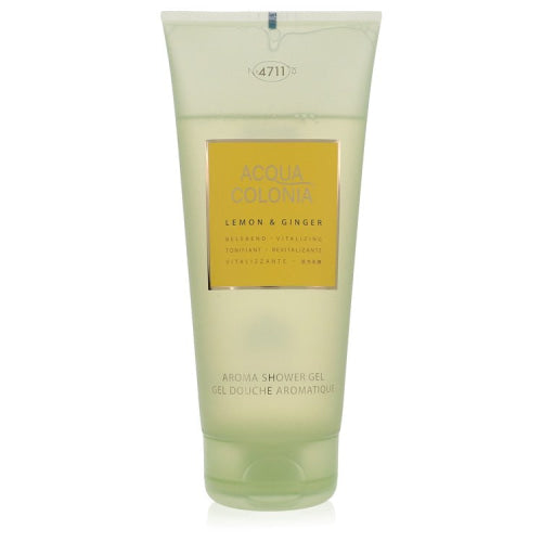 4711 ACQUA COLONIA Lemon & Ginger by 4711Shower Gel (Unboxed) 6.8 oz 6.8 oz / 200 ml / Alcohol, Amber, Woody, Aldehyde, Oils Women