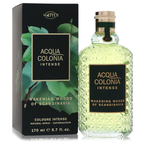 4711 Acqua Colonia Wakening Woods of Scandinavia by 4711Eau De Cologne Intense Spray (Unisex) 5.7 oz 5.7 oz / 169 ml / Alcohol, Amber,