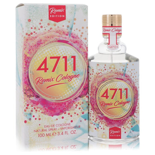 4711 Remix Neroli by 4711Eau De Cologne Spray (Unisex) 3.4 oz 3.4 oz / 100 ml / Alcohol, Amber, Woody, Aldehyde, Oils Unisex