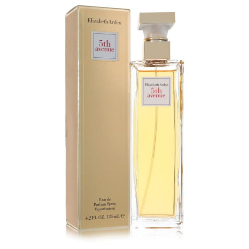 5Th Avenue by Elizabeth ArdenEau De Parfum Spray 4.2 oz 4.2 oz / 125 ml / Alcohol, Amber, Woody, Aldehyde, Oils Women