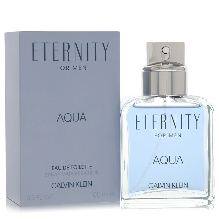 Eternity Aqua by Calvin Klein - Eau De Toilette Spray (Unboxed) 1 oz