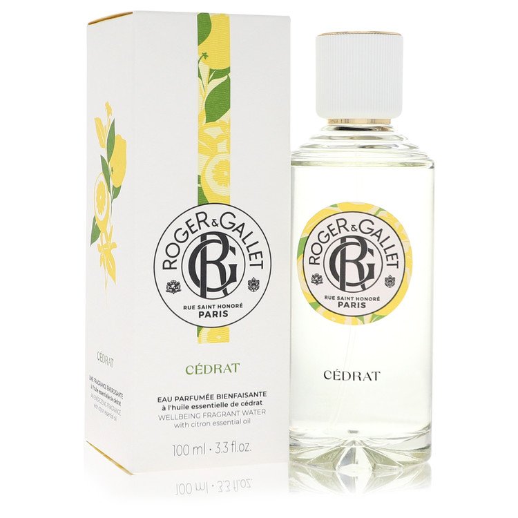 Roger & Gallet Cedrat Citron by Roger & Gallet - Fresh Fragrant Water Spray (Unisex Unboxed) 3.3 oz