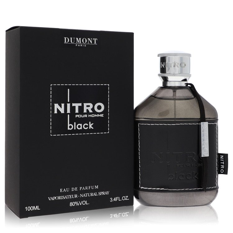 Dumont Nitro Black by Dumont Paris - Eau De Parfum Spray (Unisex Unboxed) 5 oz