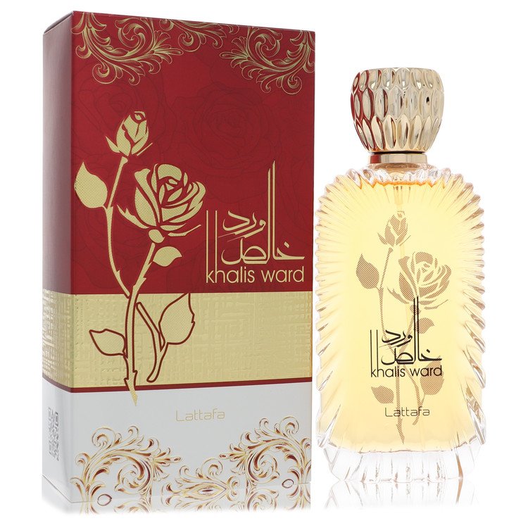 Lattafa Khalis Ward by Lattafa - Eau De Parfum Spray (Unisex Unboxed) 2.72 oz
