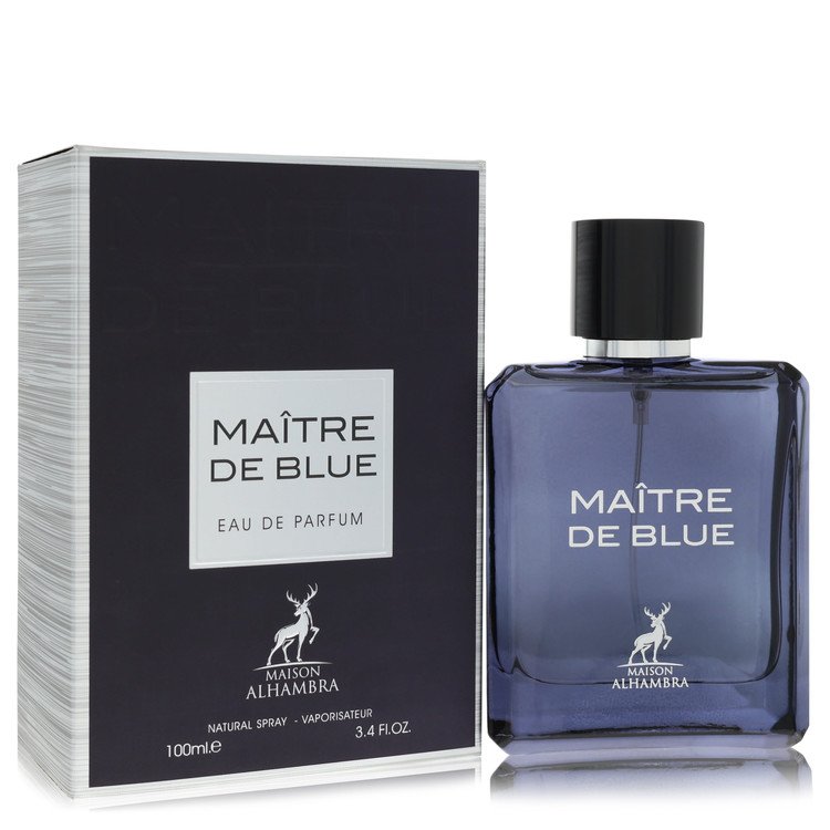 Maison Alhambra Maitre De Blue by Maison Alhambra - Eau De Parfum Spray (Unboxed) 3.4 oz