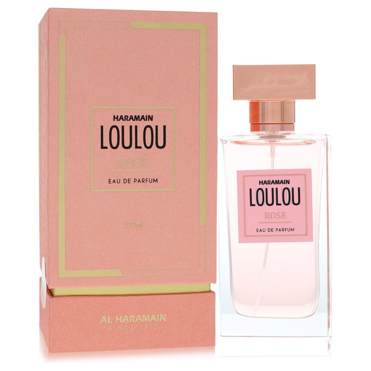 Al Haramain Loulou Rose by Al Haramain - Eau De Parfum Spray (Unboxed) 3.33 oz