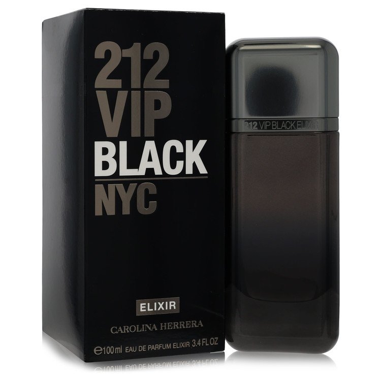 212 VIP Black Elixir by Carolina Herrera - Eau De Parfum Spray .33 oz