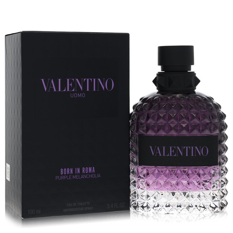 Valentino Uomo Born In Roma Purple Melancholia by Valentino - Eau De Toilette Spray 1.7 oz