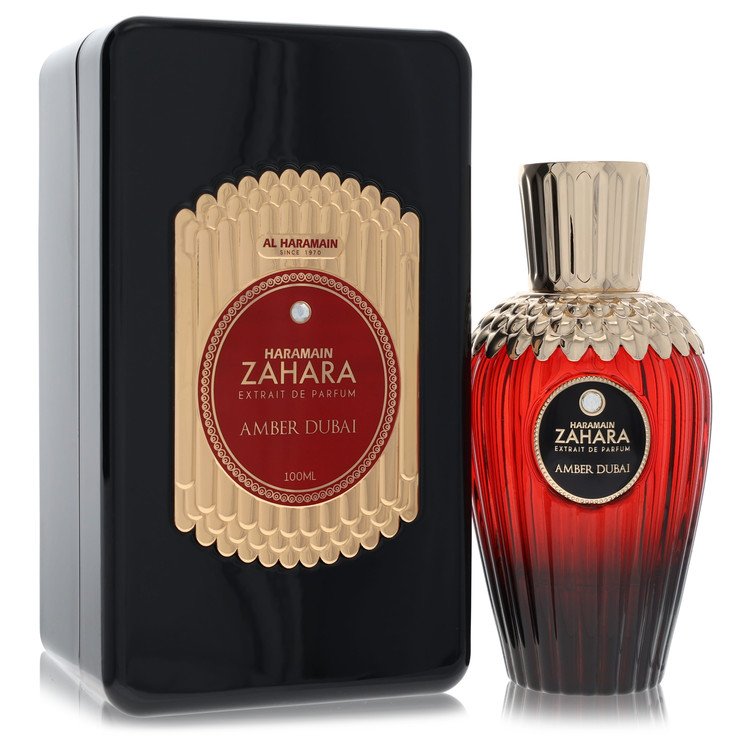 Al Haramain Zahara Amber Dubai by Al Haramain - Extrait De Parfum Spray 3.33 oz