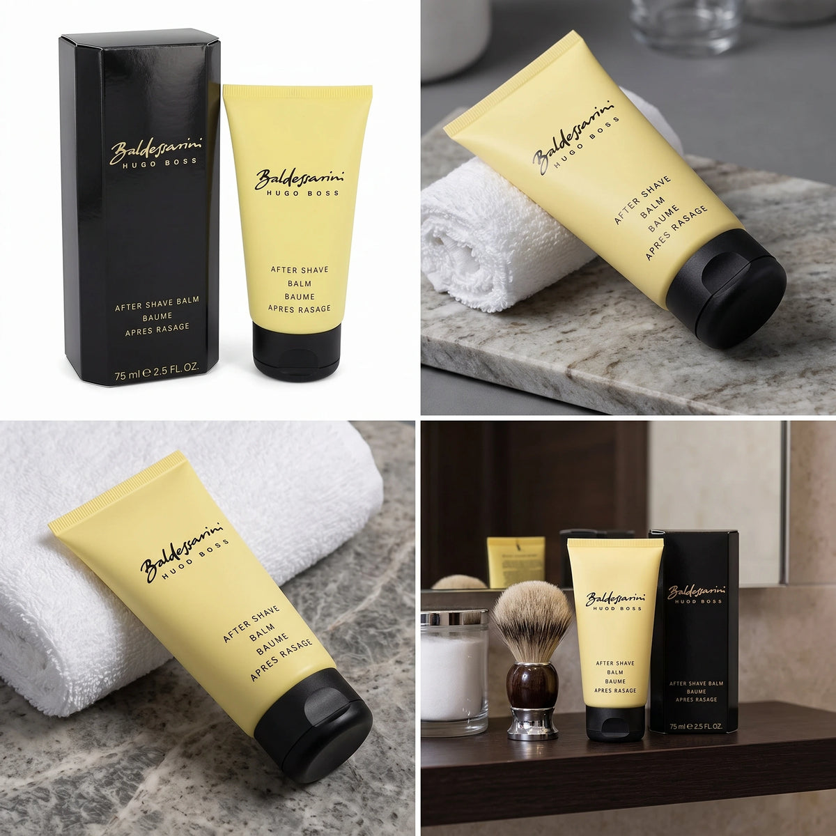 Baldessarini by Hugo Boss After Shave Balm 2.5 oz for Soothing Skin Care | Baldessarini by Hugo Boss After Shave Balm 2.5 oz - Luxurious Men's Care