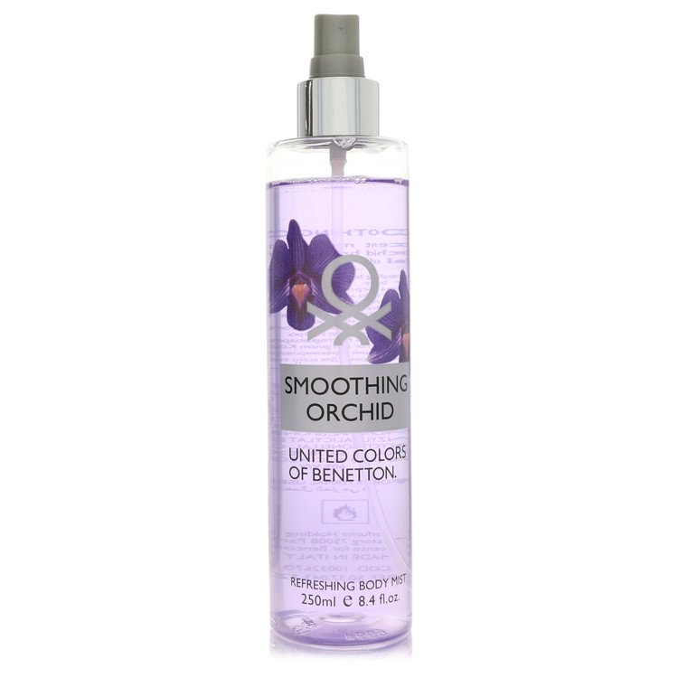 Benetton Smoothing Orchid by Benetton - Refreshing Body Mist (Tester) 8.4 oz