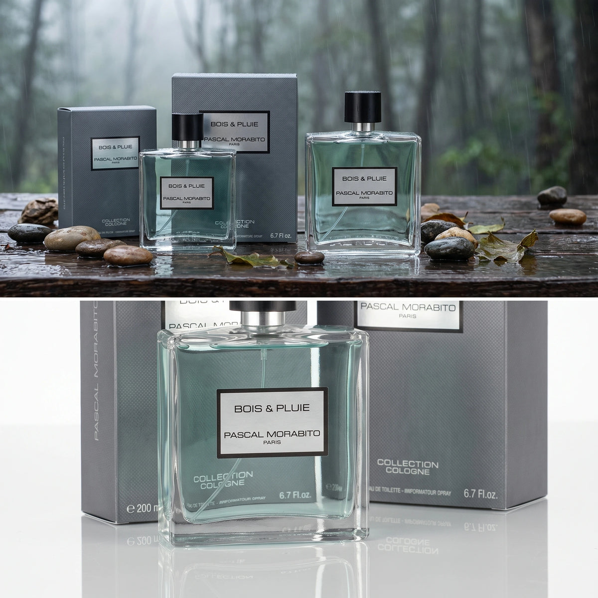 Bois & Pluie by Pascal Morabito Eau De Toilette Spray 6.7 oz for Men - Timeless Fragrance | Bois & Pluie by Pascal Morabito 6.7 oz - Elegant Men's Fragrance | Timeless Luxury