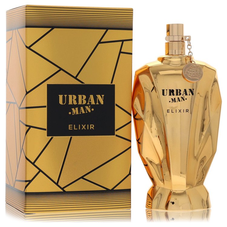 Fragrance World Urban Man Elixir by Fragrance World - Eau De Parfum Spray 3 oz