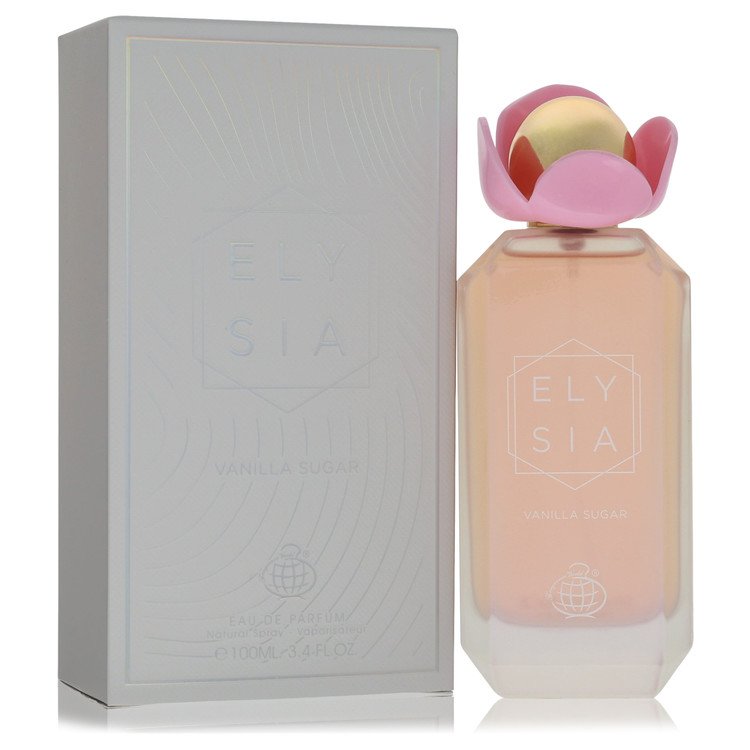 Fragrance World Elysia Vanilla Sugar by Fragrance World - Eau De Parfum Spray (Unisex) 3.4 oz
