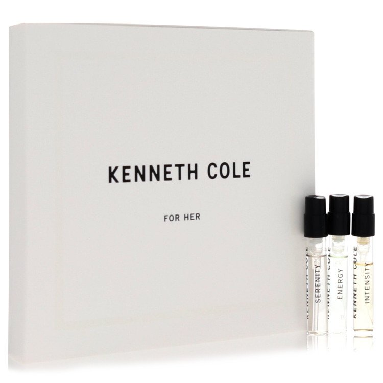Kenneth Cole For Her by Kenneth Cole - Gift Set -- Mini Gift Set - .13oz EDP Kenneth Cole For Her +0.05oz EDT Serenity +0.05oz EDT Energy+ 0.05oz EDT Intensity