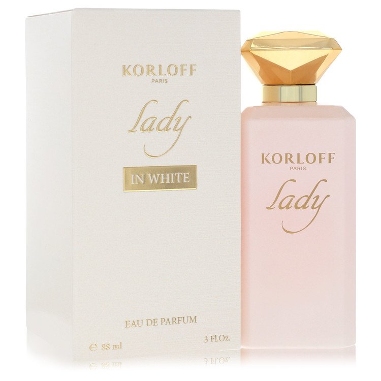 Korloff Lady In White by Korloff - Eau De Parfum Spray 3 oz