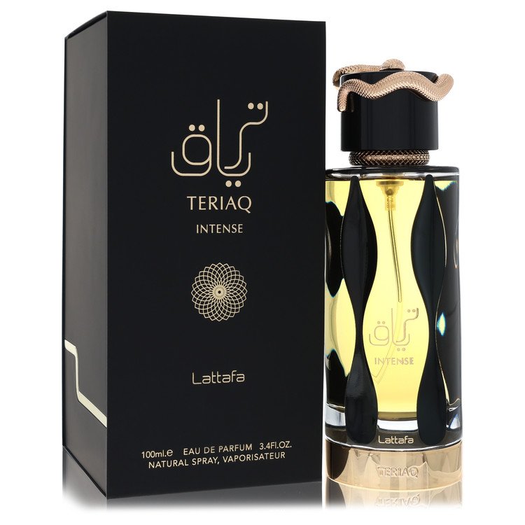Lattafa Teriaq Intense by Lattafa - Eau De Parfum Spray (Unisex) 3.4 oz