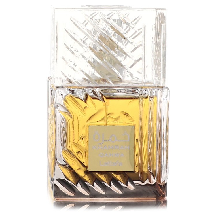 Lattafa Khamrah Qahwa by Lattafa - Eau De Parfum Spray (Unisex Unboxed) 3.4 oz