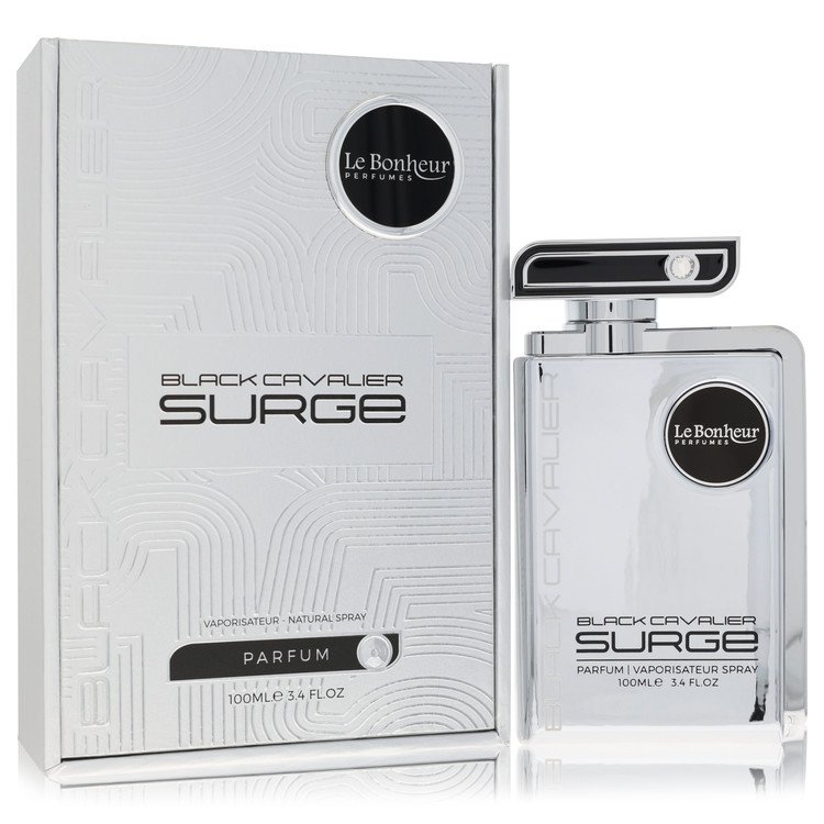 Le Bonheur Black Cavalier Surge by Le Bonheur - Eau De Parfum Spray (Unisex) 3.4 oz