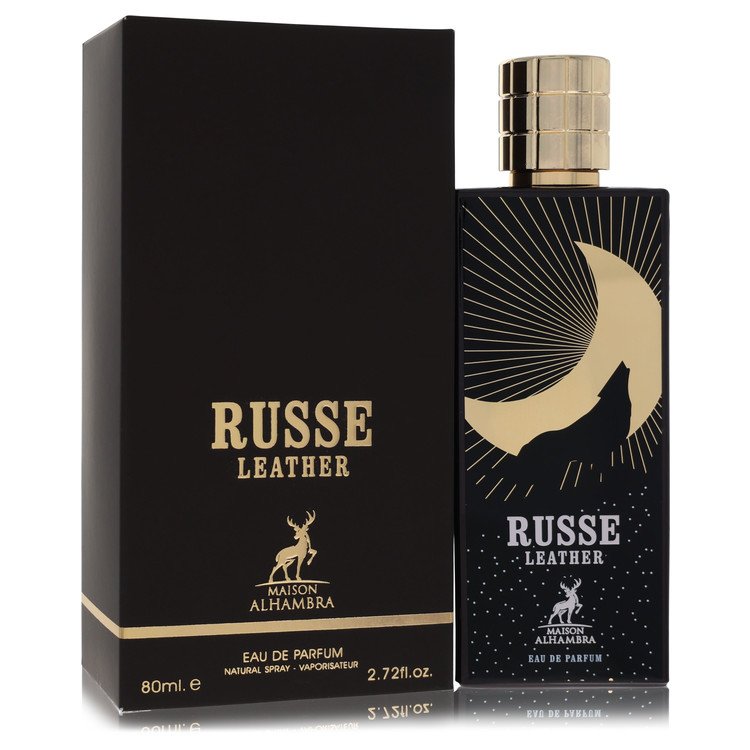 Maison Alhambra Russe Leather by Maison Alhambra - Eau De Parfum Spray (Unisex) 2.7 oz
