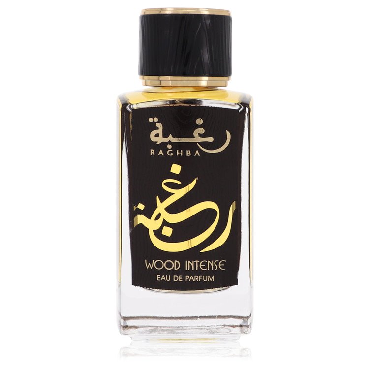 Raghba Wood Intense by Lattafa - Eau De Parfum Spray (Unisex Unboxed) 3.4 oz