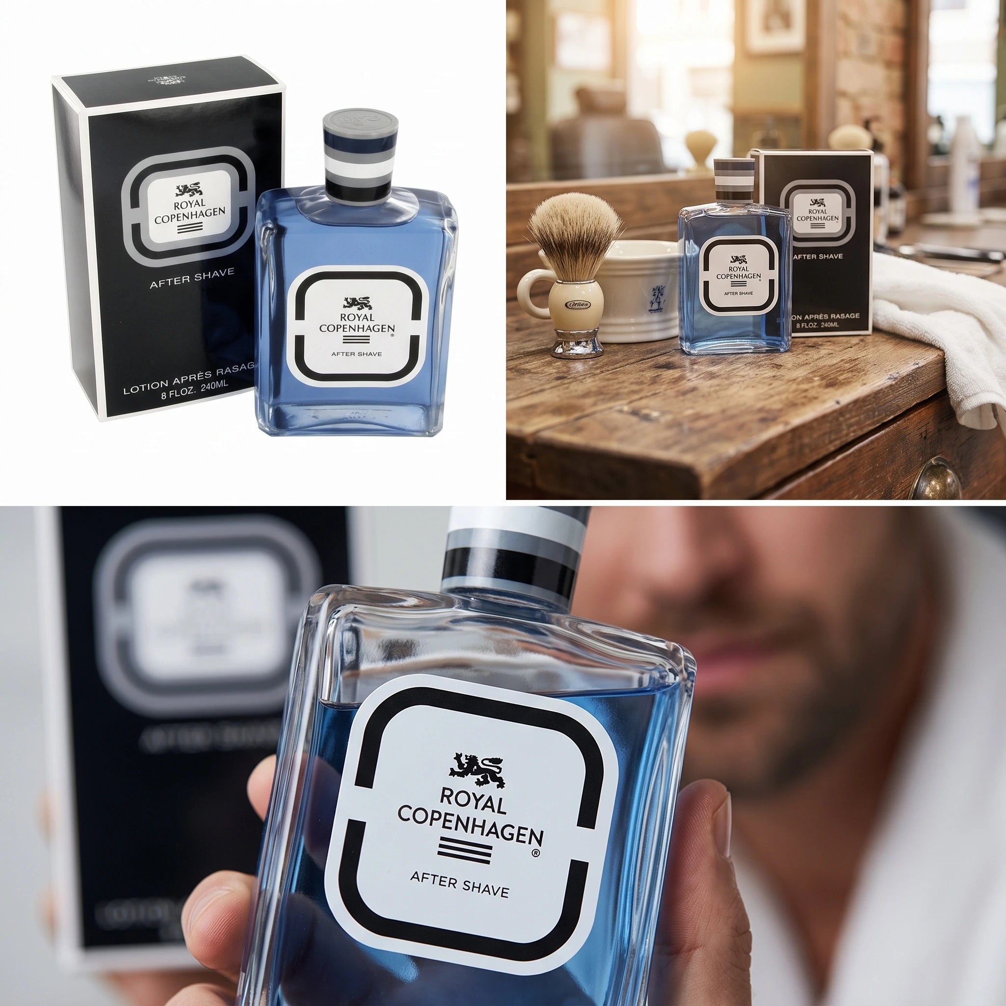 Royal Copenhagen After Shave Lotion 8 oz - Refreshing Fragrance for Men | Royal Copenhagen After Shave Lotion 8 oz - Refreshing Fragrance for Men | Soothes and Hydrates Skin