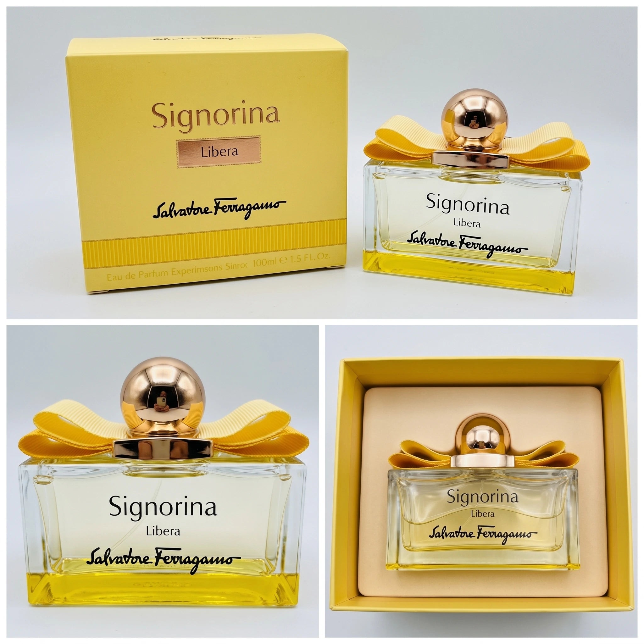 Signorina Libera by Salvatore Ferragamo Eau De Parfum Spray 3.4 oz for Women | Signorina Libera by Salvatore Ferragamo Eau De Parfum 3.4 oz Women