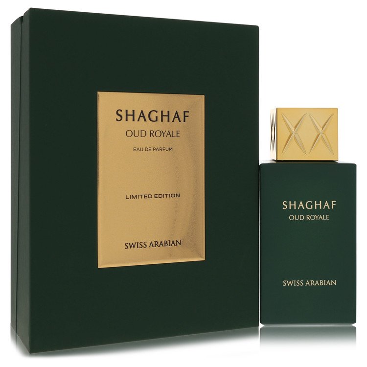 Swiss Arabian Shaghaf Oud Royale by Swiss Arabian - Eau De Parfum Spray (Unisex) Limited Edition 2.5 oz