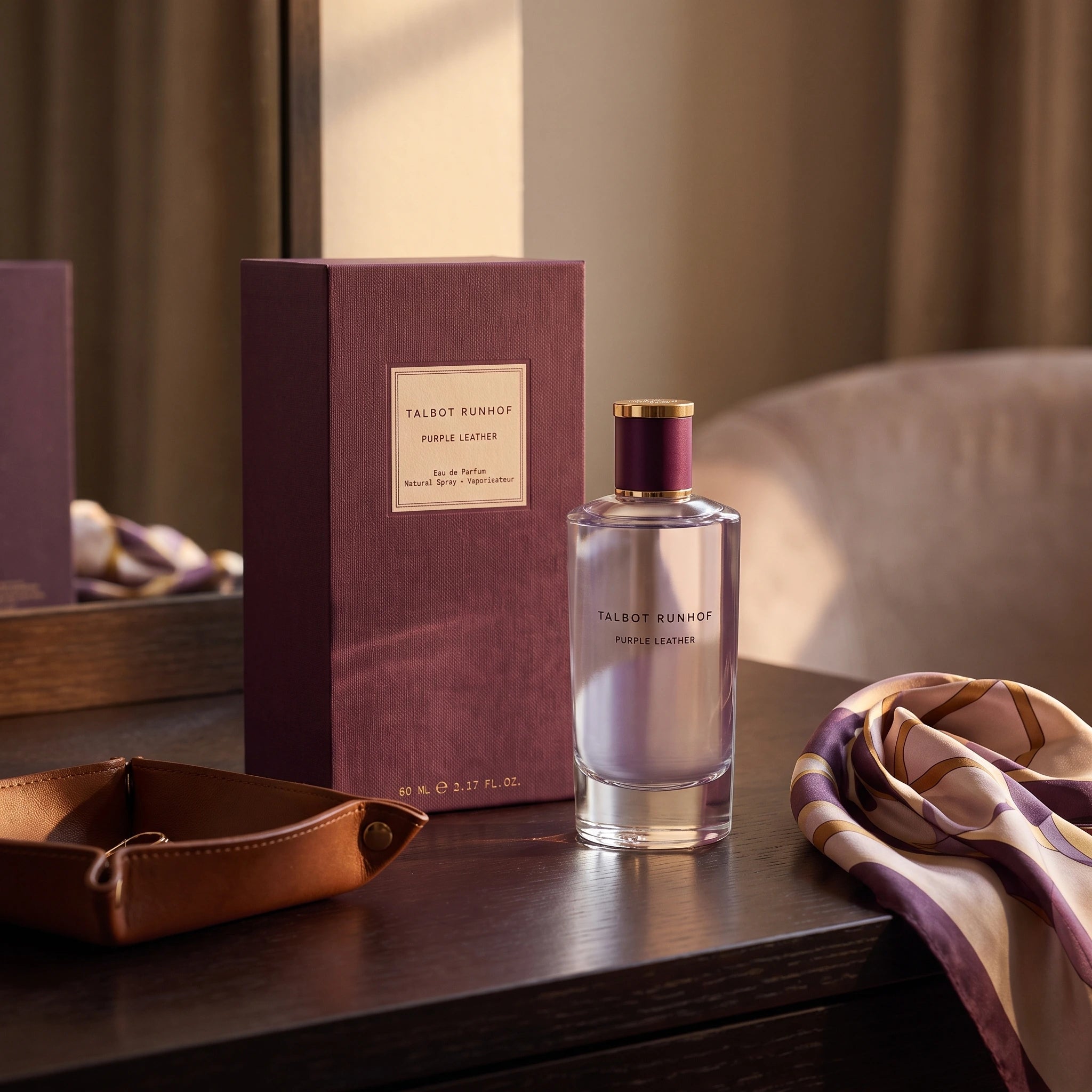 Talbot Runhof Purple Leather Eau De Parfum Spray 3.17 oz For Women - Elegant Fragrance Choice | Talbot Runhof Purple Leather Eau De Parfum Spray 3.17 oz - Elegant Fragrance