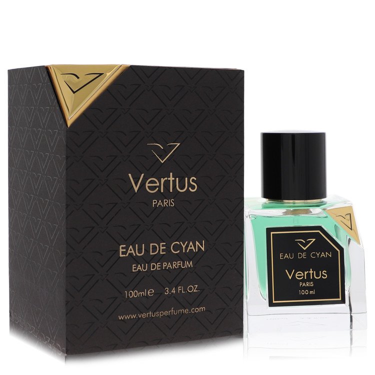 Vertus Eau De Cyan by Vertus - Eau De Parfum Spray (Unisex) 3.4 oz