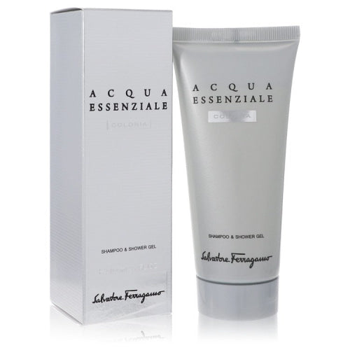 Acqua Essenziale Colonia by Salvatore FerragamoShower Gel 3.4 oz 3.4 oz / 100 ml / Alcohol, Amber, Woody, Aldehyde, Oils Men