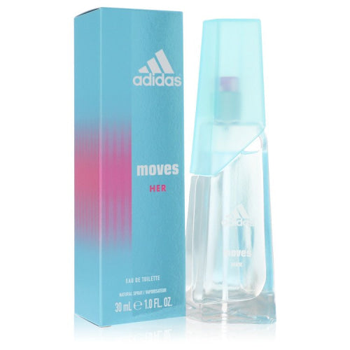 Adidas Moves by AdidasEau De Toilette Spray 1 oz 1 oz / 30 ml / Alcohol, Amber, Woody, Aldehyde, Oils Women