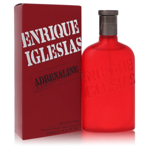 Adrenaline by Enrique IglesiasEau De Toilette Spray 3.4 oz 3.4 oz / 100 ml / Alcohol, Amber, Woody, Aldehyde, Oils Men