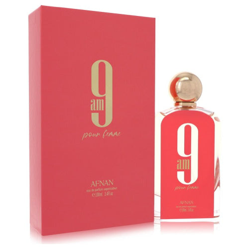 Afnan 9am Pour Femme by AfnanEau De Parfum Spray 3.4 oz 3.4 oz / 100 ml / Alcohol, Amber, Woody, Aldehyde, Oils Women