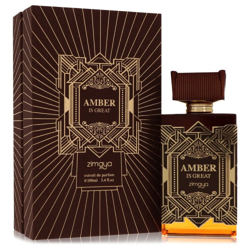 Afnan Amber is Great by AfnanExtrait De Parfum (Unisex) 3.4 oz 3.4 oz / 100 ml / Alcohol, Amber, Woody, Aldehyde, Oils Unisex