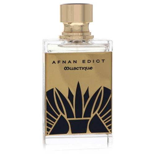 Afnan Edict Musctique by AfanExtrait De Parfum Spray (Unisex Tester) 2.7 oz 2.7 oz / 80 ml / Alcohol, Amber, Woody, Aldehyde, Oils Women