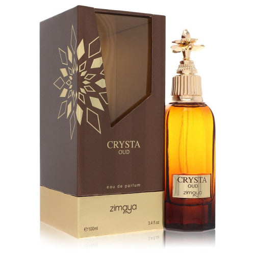 Afnan Zimaya Crysta Oud by AfnanEau De Parfum Spray (Unisex) 3.4 oz 3.4 oz / 100 ml / Alcohol, Amber, Woody, Aldehyde, Oils Unisex