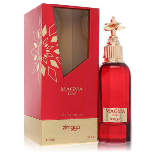 Afnan Zimaya Magma Love by AfnanEau De Parfum Spray (Unisex) 3.4 oz 3.4 oz / 100 ml / Alcohol, Amber, Woody, Aldehyde, Oils Unisex