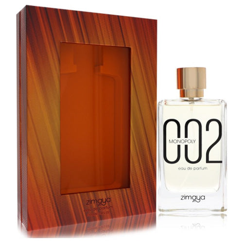 Afnan Zimaya Monopoly 002 by AfnanEau De Parfum Spray 3.4 oz 3.4 oz / 100 ml / Alcohol, Amber, Woody, Aldehyde, Oils Men