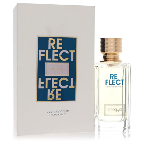 Afnan Zimaya Reflect by AfnanEau De Parfum Spray (Unisex) 3.4 oz 3.4 oz / 100 ml / Alcohol, Amber, Woody, Aldehyde, Oils Unisex