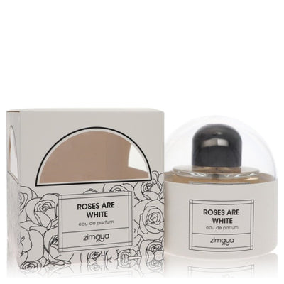 Afnan Zimaya Roses Are White Eau De Parfum Spray Unisex 3.4 oz Refreshing Fragrance Experience