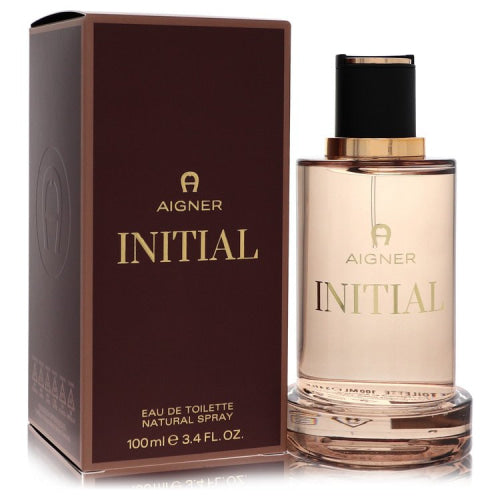 Aigner Initial by Etienne AignerEau De Toilette Spray 3.4 oz 3.4 oz / 100 ml / Alcohol, Amber, Woody, Aldehyde, Oils Men