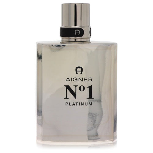 Aigner No. 1 Platinum by Etienne AignerEau De Toilette Spray (unboxed) 3.4 oz 3.4 oz / 100 ml / Alcohol, Amber, Woody, Aldehyde, Oils Men