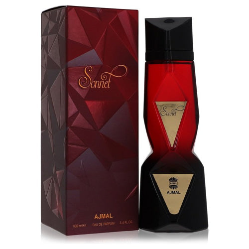 Ajmal Sonnet by AjmalEau De Parfum Spray 3.4 oz 3.4 oz / 100 ml / Alcohol, Amber, Woody, Aldehyde, Oils Women